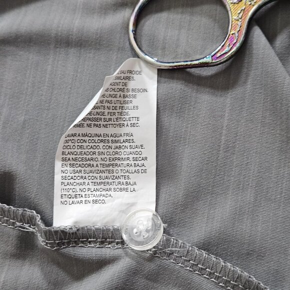 Callaway Polo Shirt Mens XL Gray Buttons Performance SS Subaru Logo Opti Dri - Picture 13 of 16